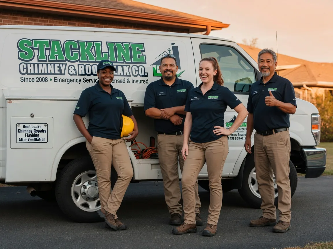 Chimney flashing repair company in Laurelton, PA